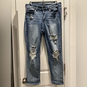 Judy Blue Women's Skinny Jeans in Blue